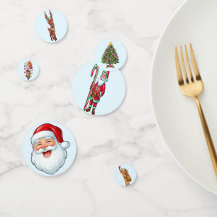 Sweet Candy Christmas Treats Gingerbread Man Confetti