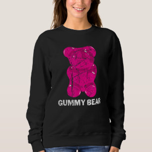 Sweet Candy Cool Gummy Bear Grunge Costume Sweatshirt