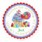 Sweet Candy Land Cupcake Lollipop Stickers