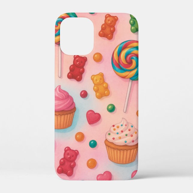 Sweet Candy Land Phone Case – Cute Pastel Candy De (Back)