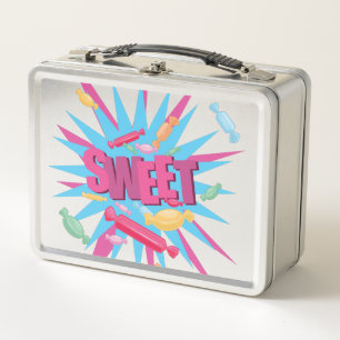 Sweet Candy Metal Lunch Box