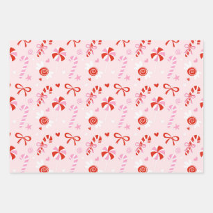 Sweet Candy Pink Wrapping Paper