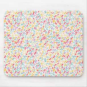 Sweet Candy Sprinkle Pattern Mouse Mat