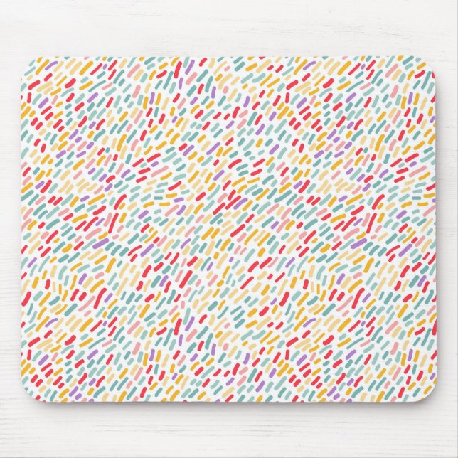 Sweet Candy Sprinkle Pattern Mouse Mat (Front)