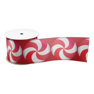 Sweet Candy Swirl Ribbon Satin Ribbon
