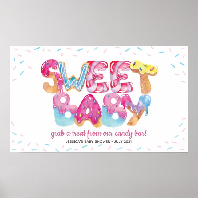 Sweet Candyland Sprinkles Poster (Front)