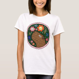 Sweet Capybara Graphic Happy Capybara graphic T-Shirt
