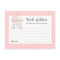 Sweet Carriage Mummy Advice Card Baby Shower Card