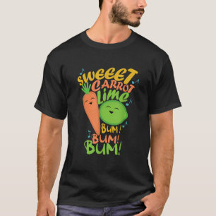 Sweet Carrot Lime Bum Bum Bum Funny Lyrics Kawaii T-Shirt