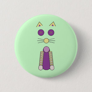Sweet Cat 6 Cm Round Badge