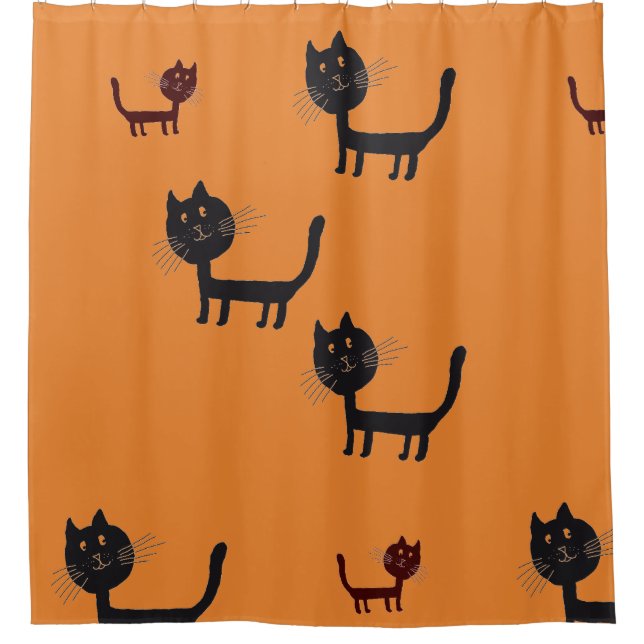 Sweet Cats Shower Curtain (Front)