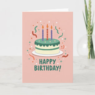 Sweet Celebration Birthday Card