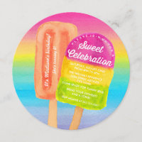 Sweet Celebration Birthday Party Invite