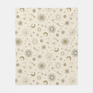 Sweet Celestial Fleece Blanket