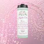 Sweet Charm! Personalised Sweet 16 thermal tumbler<br><div class="desc">Sweet 16 comes only once in a lifetime!</div>