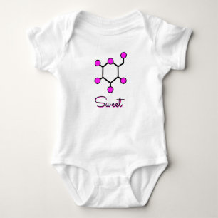 Sweet (Chemical Formula for Glucose) Baby Bodysuit
