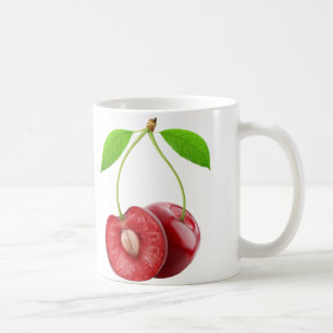 Sweet cherries coffee mug