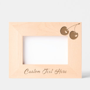 Sweet Cherries Etched Frames with Custom Text
