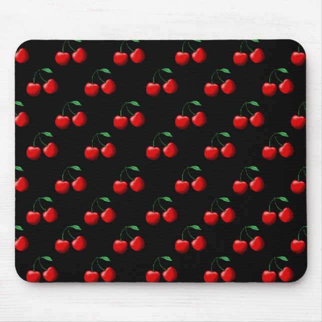 Sweet Cherries Mouse Mat (Front)