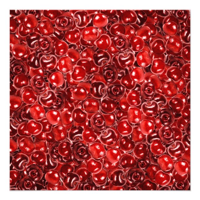 Sweet Cherries Photo Print (Front)
