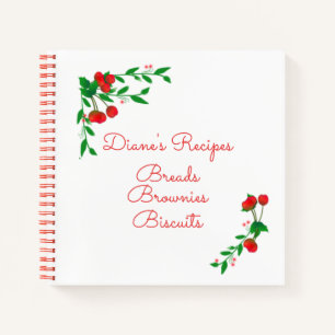 Sweet Cherries Spiral Notebook