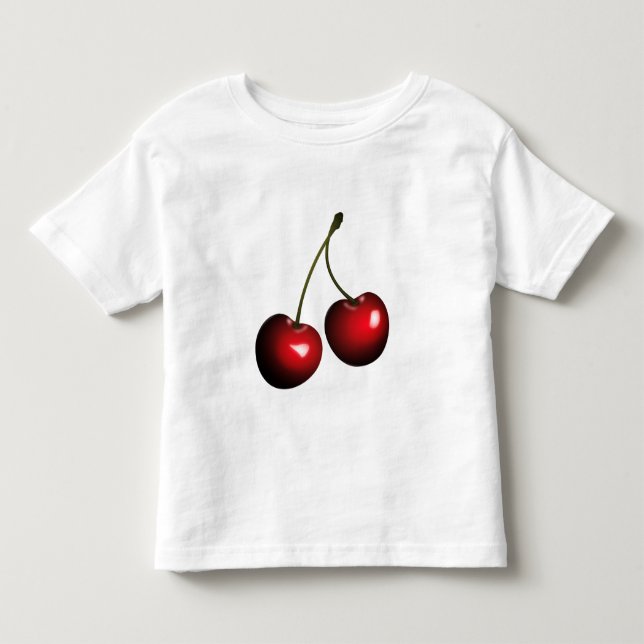 Sweet Cherries Toddler T-Shirt (Front)