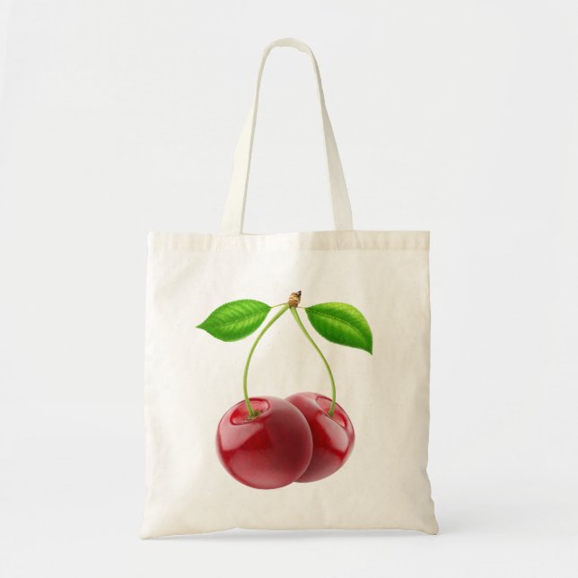 Sweet cherries tote bag (Front)