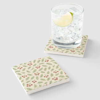 Sweet Cherry Natural Harmony Stone Coaster