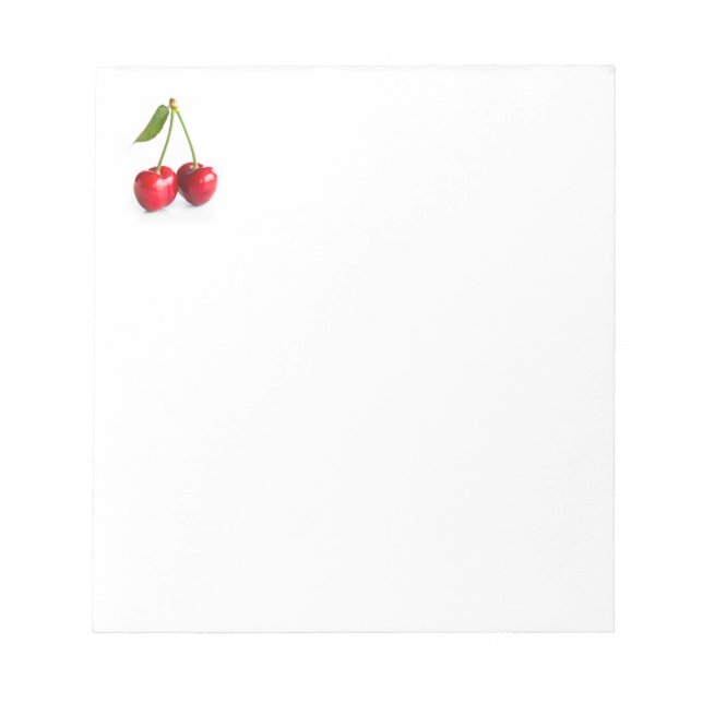 Sweet cherry notepad (Front)