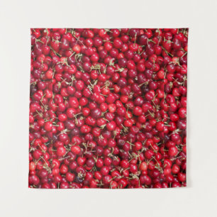 Sweet cherry pattern tapestry