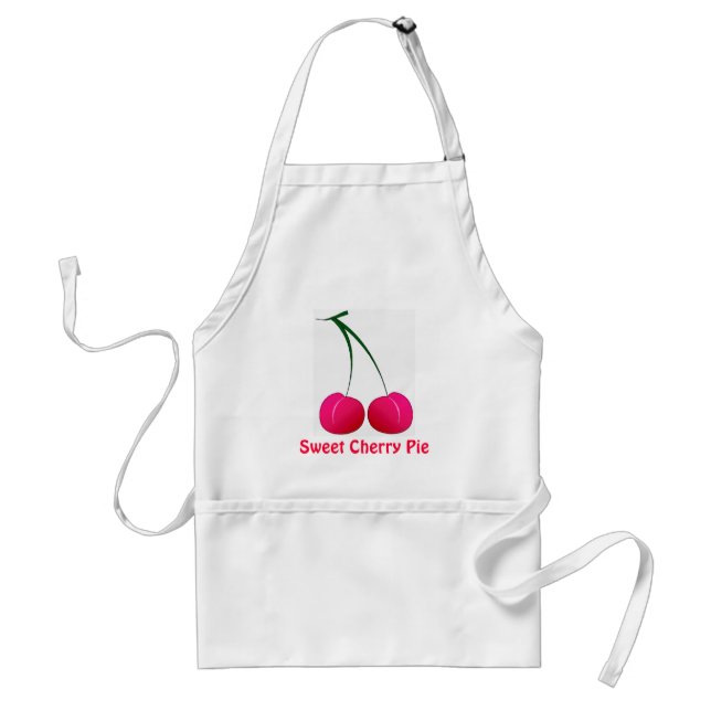 Sweet Cherry Pie Standard Apron (Front)