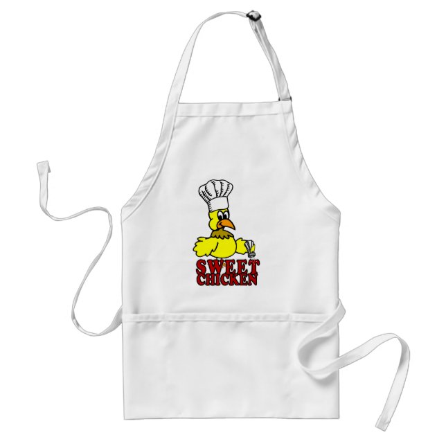 Sweet Chicken BBQ Apron (Front)