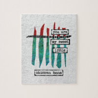 Sweet Chicken Bone Jigsaw Puzzle - Modern Abstract