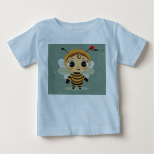 Sweet Child Baby T-Shirt Cute Bee Character Todd