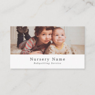 Sweet Children, Babysitter, Daycare, Nursery Business Card