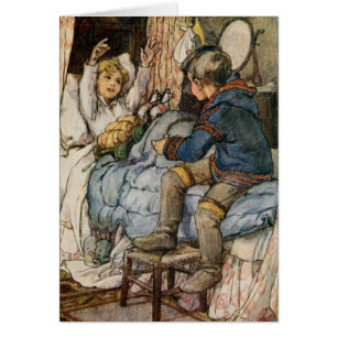 Sweet Children's Book Illustration Get Well Soon