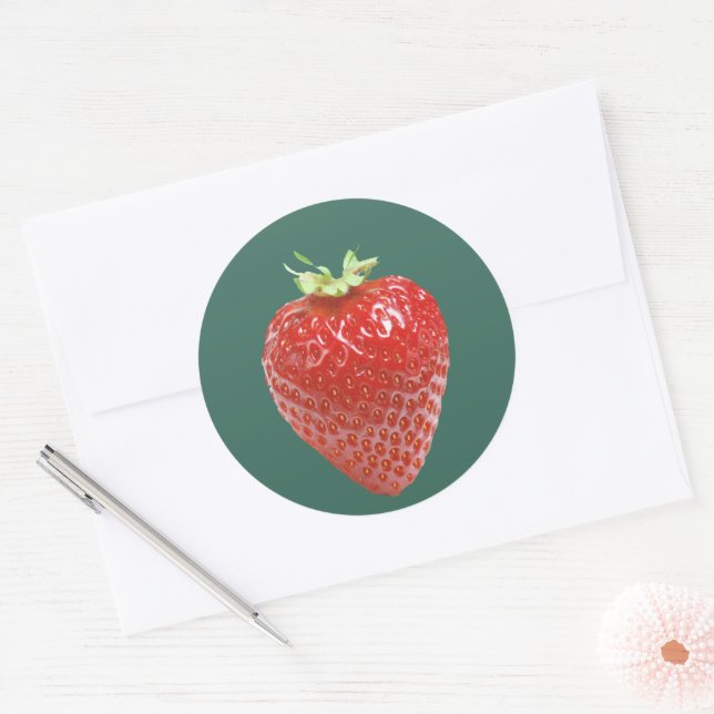 Sweet Choice Strawberry Stickers – Hand-Drawn Cute (Envelope)