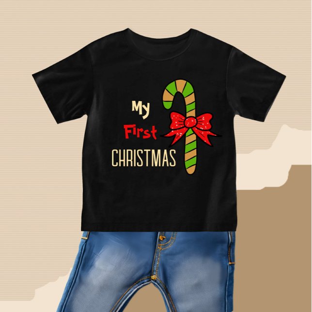Sweet Christmas candy Baby Bodysuit (Creator Uploaded)
