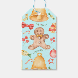 Sweet Christmas Cookies and Candies    Gift Tags