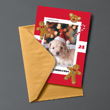Sweet Christmas custom photo cute pet