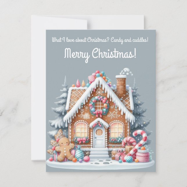 Sweet Christmas Greeting Card (Front)