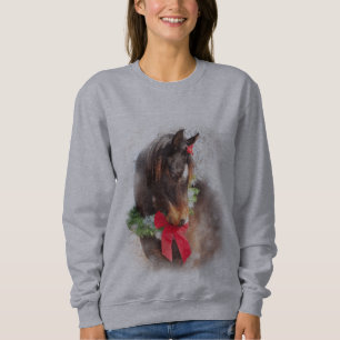 Sweet Christmas Horse Sweatshirt