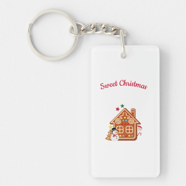Sweet Christmas Key Ring (Front)