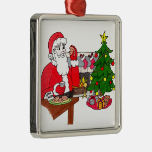 Sweet Christmas Metal Ornament
