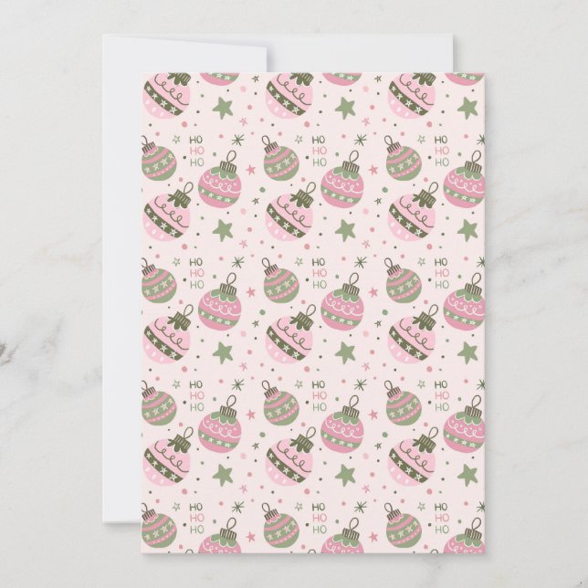 Sweet Christmas Party Invitation (Front)