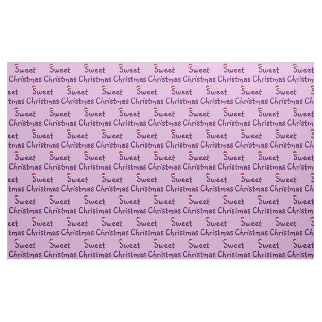 Sweet Christmas Pattern Fabric (Fat Quarter)