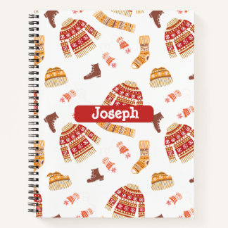  Sweet Christmas winter clothes  Notebook