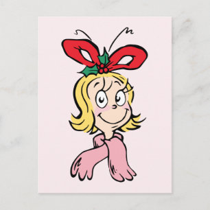 Sweet Cindy Lou Who Portrait Postcard