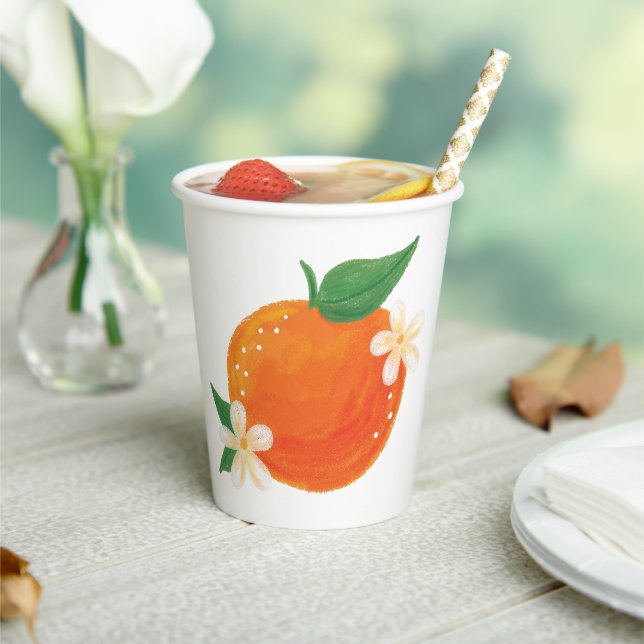 Sweet Citrus Paper Cup (Insitu)