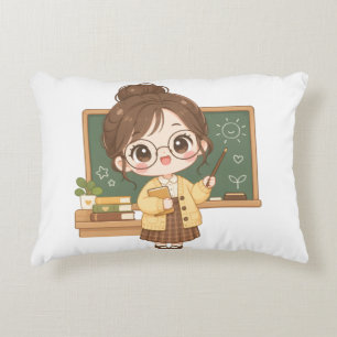 Sweet Classroom Teacher Decorative Cushion